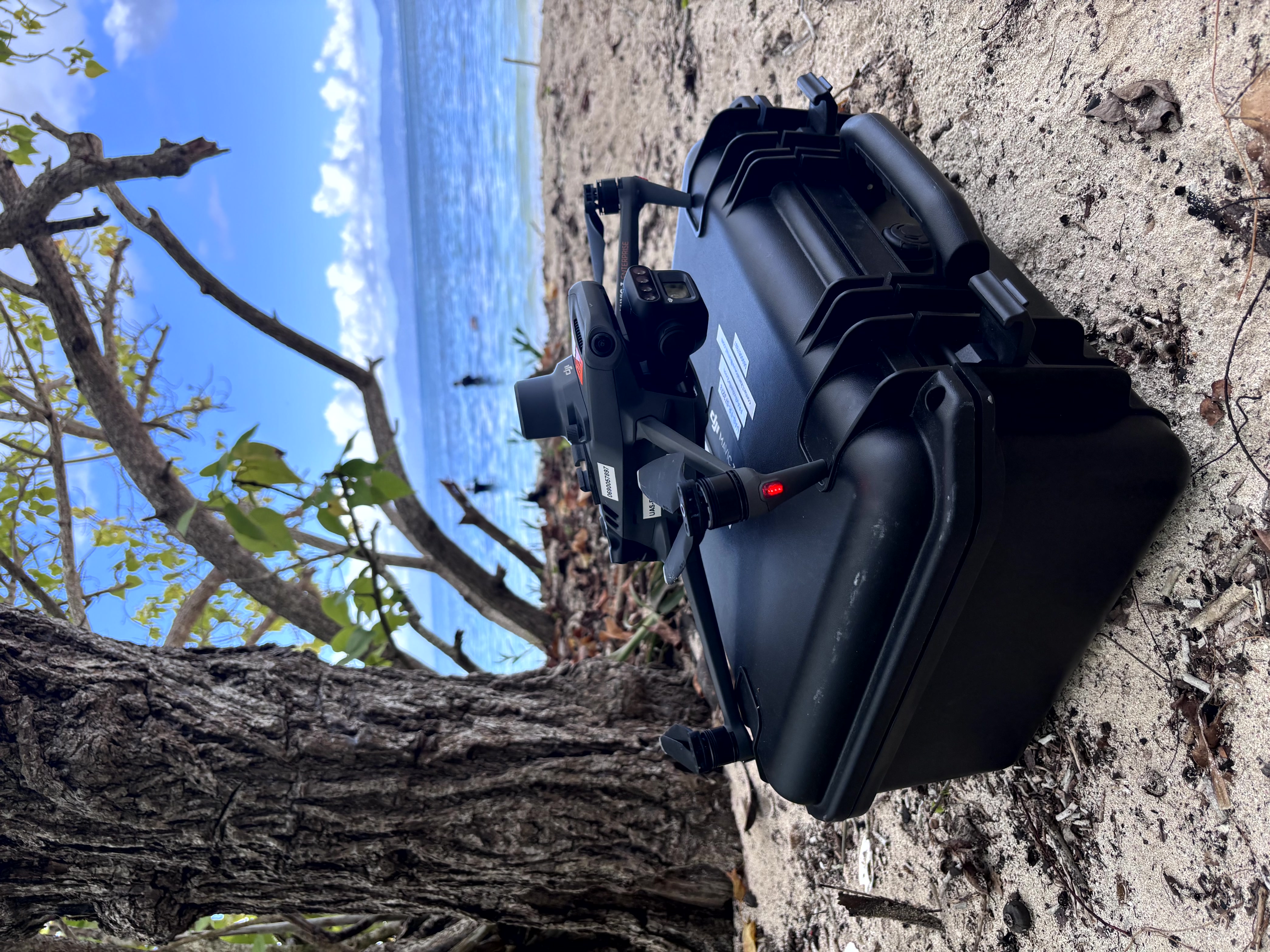 Drone DJI M3M Multispectral en action en Guadeloupe